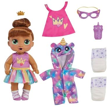 Imagem de Baby Alive, Boneca, Minha Melhor Amiga, Sophia Sparkle - Cabelos Castanhos, Acessórios Inclusos, 28 cm - A partir de 3 Anos