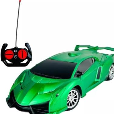 Imagem de Carrinho de controle remoto super carro Esportivo (Verde)