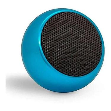 Imagem de Caixinha Caixa Som Bluetooth Mini Speaker Premium - Azul - ALTOMEX