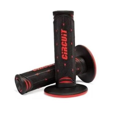 Imagem de Manopla Punho Circuit Jupiter Everyday - Preta e Vermelho