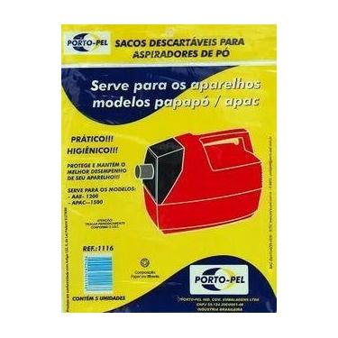 Imagem de Saco aspirador arno papapo / apac 1500 1200 - 5 und  (REF.1116) - PORT