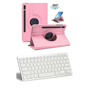 Imagem de Capa Com Teclado Bluetooth Para Tablet Samsung Tab S8 X706 - Fam
