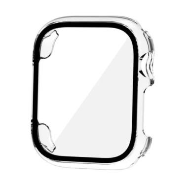 Imagem de Capa Case Bumper com Película Vidro compatível com Watch Series 5 6 7 