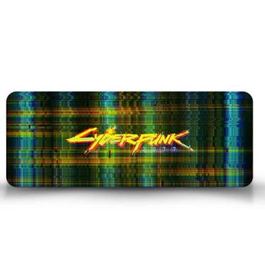 Imagem de Mouse Pad Gamer Cyberpunk 2077 Logo - Império da Impressão, 90cm x 35c