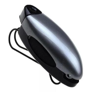 Imagem de Porta Óculos Universal Carro Suporte Prendedor Prata 7,5cm - Ghc Acess