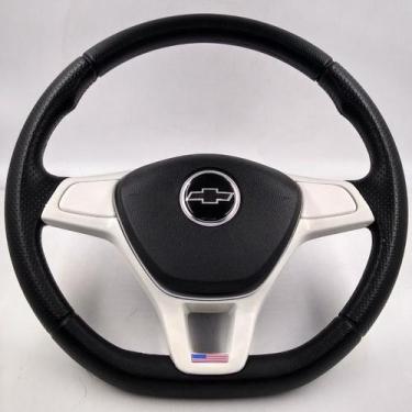Imagem de Volante EUA Branco Para Celta Corsa Wind Classic Monza Com o Cubo - Ch
