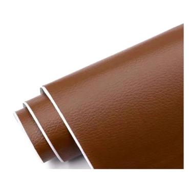Imagem de Couro autoadesivo Kit De Reparação De Sofá De Couro Autoadesivo Do Remendo Do Reparo Do Couro Do Falso, Remendos De Couro Do Reestofamento Para Cadeiras Do Sofá Da Mobília Assento De Carro(Coffee,100x
