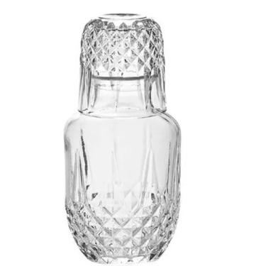 Imagem de Moringa de Vidro com Copo 500ml Lapidadas - Lyor, Diamante