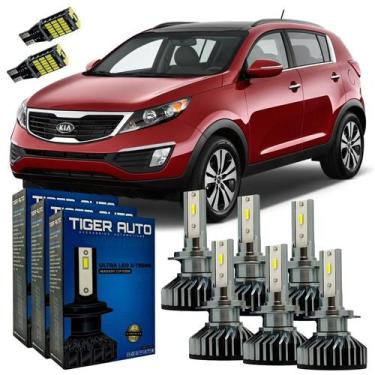 Imagem de Kit Lâmpadas X-Treme Canceller 6200K Kia Sportage + T10 - Tiger Auto