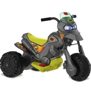 Imagem de Moto Eletrica Infantil Bandeirante XT3 6V Titanium Cinza
