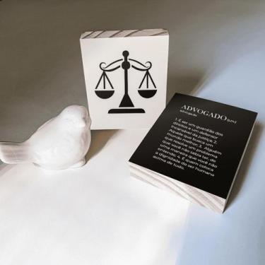 Imagem de Quadros Significado de Advogado Presente Para Advogado - Stelix - Deco