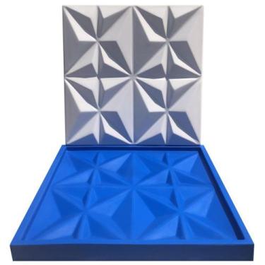 Imagem de Forma Silicone Gesso Parede 3D - Cullinans Moderno - Xmoldes Formas 3D