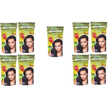 Imagem de Hene em gel amazonia 180gr pouch preto medido (preto natural) - DIVINA