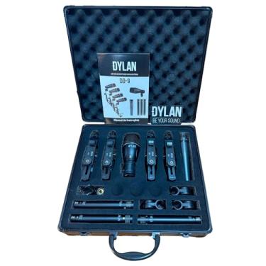 Imagem de DYLAN - Kit Microfone de Bateria Dylan DD-9 com 9 Unidades C/Maleta