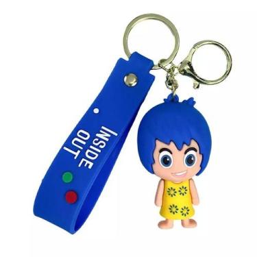 Imagem de Chaveiro Divertidamente 2 Emoções Alegria Raiva Medo Nojo Tristeza Vár