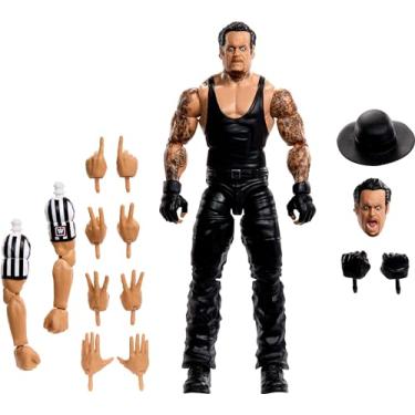 Imagem de Mattel WWE Elite Collection Action Figure SummerSlam Undertaker with Accessory and Referee Build-A-Figure Parts