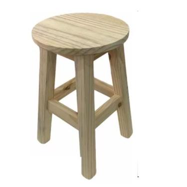 Imagem de banqueta 60 cm pinus/ media - City Garden