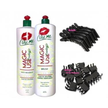 Imagem de KIt Semi Definitiva Brush Magic Ecologic Use Me 2x1l