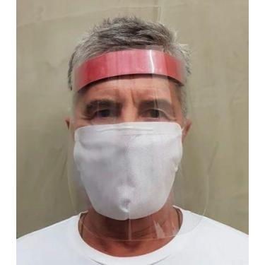 Imagem de FACE SHIELD PROTETOR FACIAL - 3 unidades - Medical EPI, Transparente 