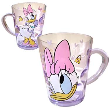 Imagem de Everyday Delights Copo de plástico ABS durável Daisy Duck roxo, 250 ml