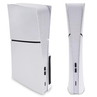 Imagem de PlayVital Conjunto de rede e plugue de silicone para console PS5 Slim - Kit de filtro antipoeira 12 em 1 acessórios para PS5 Slim Disc e versão digital, evita poeira e pelos de animais de estimação