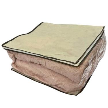 Imagem de Organizador Maleiro Para Guarda Roupa Multiuso Marfim G 123Organizei -