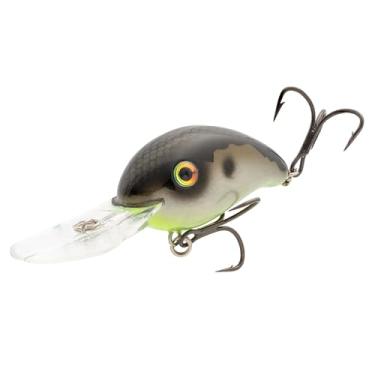 Imagem de Strike King (HC3XDE-427) Isca de pesca Elite 3XD, Crankbait para mergulho profundo, 5 cm, 7/453.6 g, mergulhos até 3 metros, câmaras de chocalho, ganchos de aderência tripla Mustad tamanho 4, Mirage