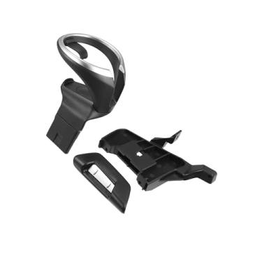 Imagem de Hihaha Suporte de copo para BMW X1 Prático No.51169255209 | Suporte de bebida para painel de instrumentos preto, 1 conjunto de material durável