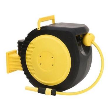 Imagem de Enrolador De Mangueira Automático - Inclui Mangueira - 20m - Genérica