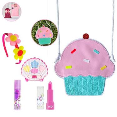 Imagem de Brinquedo Menina Maquiagens Infantil Mega Kit  - Alegre Alecrim