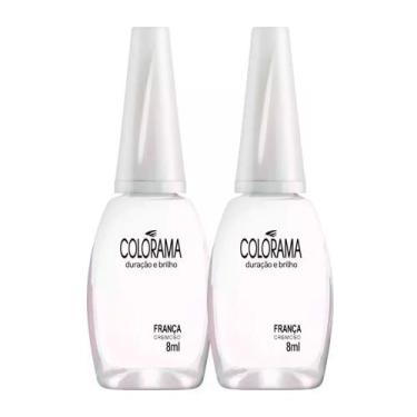 Imagem de Kit 2 Esmalte Colorama Cor França com 8ml