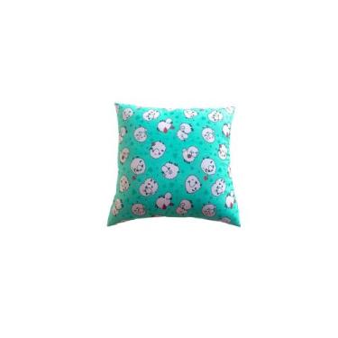 Imagem de Almofada Decorativa Infantil De Ovelha 43x43 Verde Tiffany - NINARA