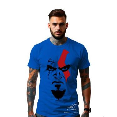 Imagem de Camiseta Personalizada Estampada Gamer God Of War Unissex Malha 100% A