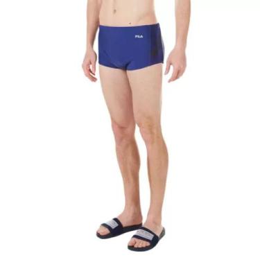 Imagem de Sunga Fila Sides Print Masculina Azul, Azul, G
