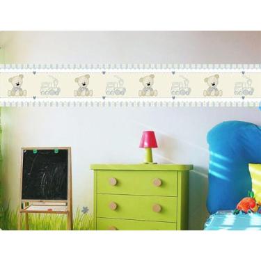 Imagem de Faixa bonder decorativa quarto infantil  jogo 04 peças med.10x100) - A