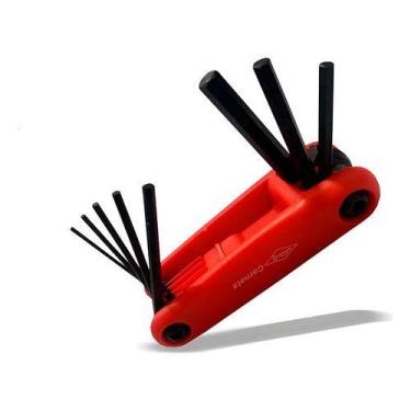 Imagem de Jogo Chave Allen Hexagonal Canivete 8 Pçs 1,5 A 8mm Corneta