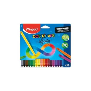 Imagem de Lápis de Cor ColorPeps Infinity, 18 Cores, Maped