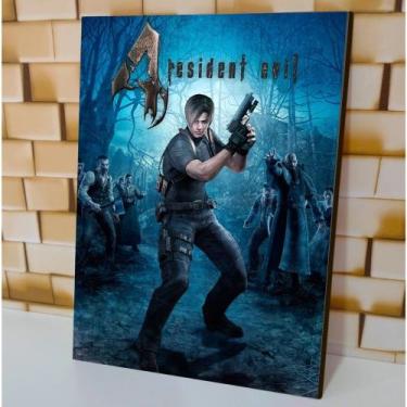 Imagem de Quadros Decorativos Tema Resident Evil Colection 20x30cm - CP, 2, M