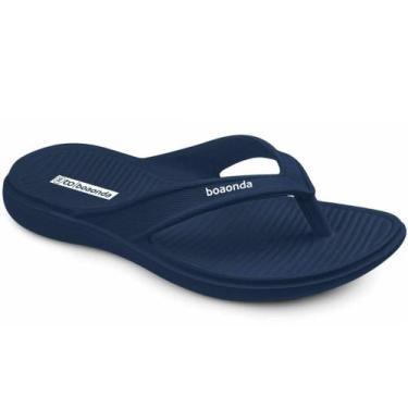 Imagem de Chinelo Feminino Boa Onda Piscina Banho Básico Baixo Anatômico Leve EV