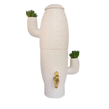 Imagem de Filtro de barro purificador bebedouro com torneira cacto - Artesanatos