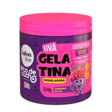 Imagem de Gelatina Modeladora Salon Line Kids To de Cachos Uva 550g