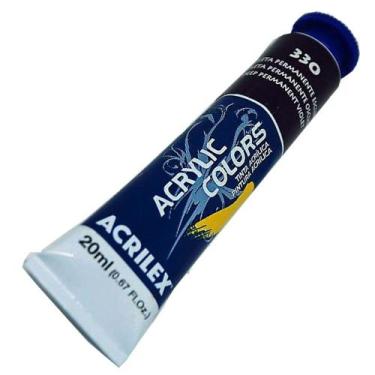 Imagem de Tinta Acrílica Acrilex Violeta Permanente Escuro 20ML