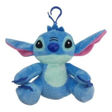 Imagem de Pelúcia Chaveiro Lilo Stitch Azul Fofo Grande Keychain - Duarte Shop, 