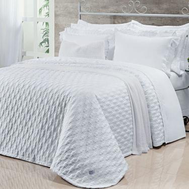 Imagem de Colcha Super King 3 peças  100% Algodão Egípcio 400 Fios Venetto