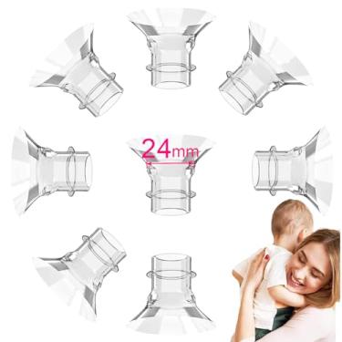Imagem de LOZAEVE Inserção de Flange de 24 Mm Compatível com Flange/Escudo de 27-28 Mm de Bombas de Leite, para Momcozy S9 Pro S10 S12 Pro Medela Spectra Elvie Stride Tsrete S18 S21 S23 Bellababy Kmaier Ncvi Mo