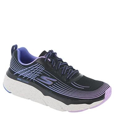 Imagem de Skechers Tênis feminino Max Cushion Elite-Galaxy Burst, Preto/roxo, 36