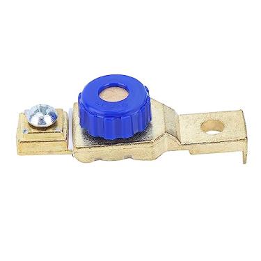 Imagem de Terminal de Interruptor de Desligamento de Bateria para Motocicleta, Desconexão Rápida, Isolador Mestre, Dourado, Azul, Universal, Abs, Cobre