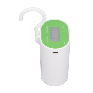 Imagem de de Irrigação Automática, ABS de Irrigação Automática Interna Função de Temporizador Ecológico Economia de água Sensor Inteligente Verde e Branco para Casa (Suporte 4 Pote