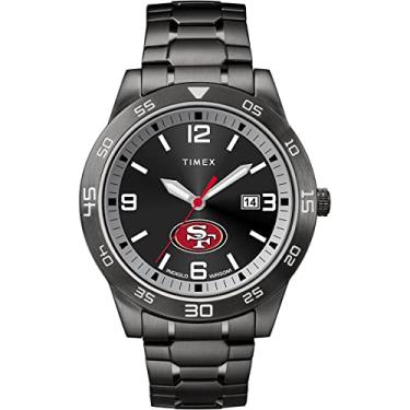 Imagem de Timex Relógio masculino TWZFFORMM NFL Acclaim San Francisco 49ers