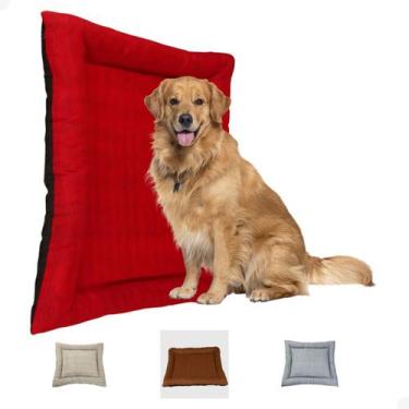 Imagem de Colchonete Pet Gorgopet Impermeavel Médio - Confortpet, Vermelho